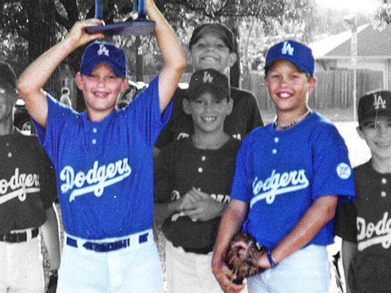 Clayton Kershaw and Matthew Stafford