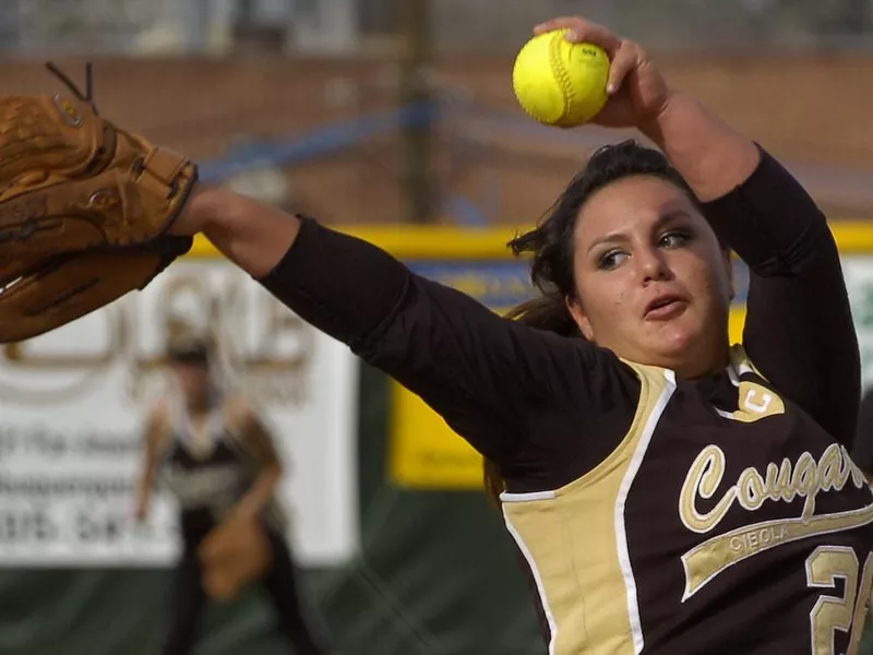 Cibola High pitcher Missy Martinez