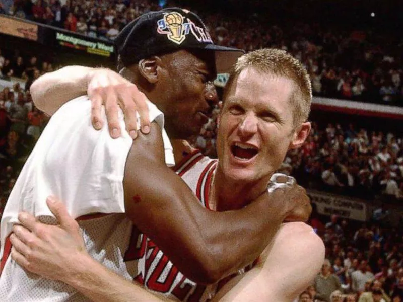 Steve Kerr, Michael Jordan