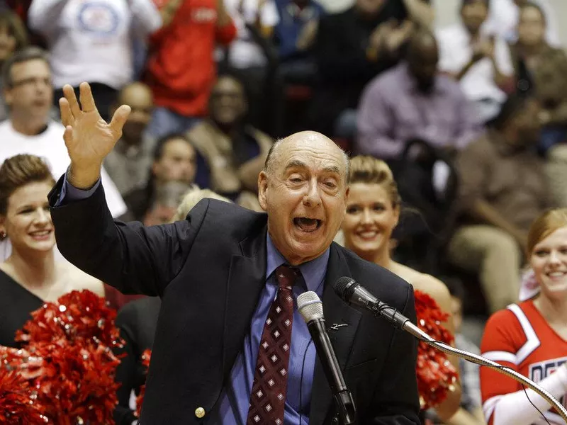 ESPN announcer Dick Vitale