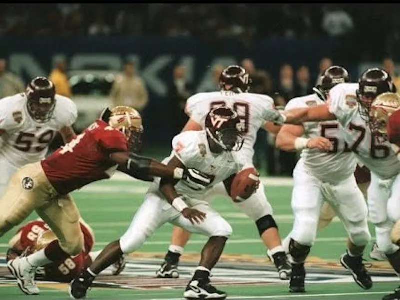 Virginia Tech QB Michael Vick