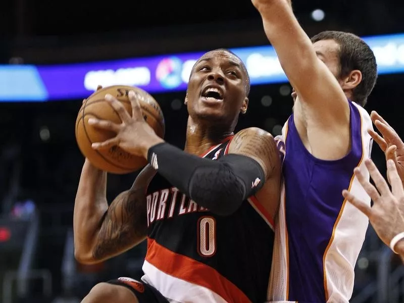 Portland Trail Blazers guard Damian Lillard