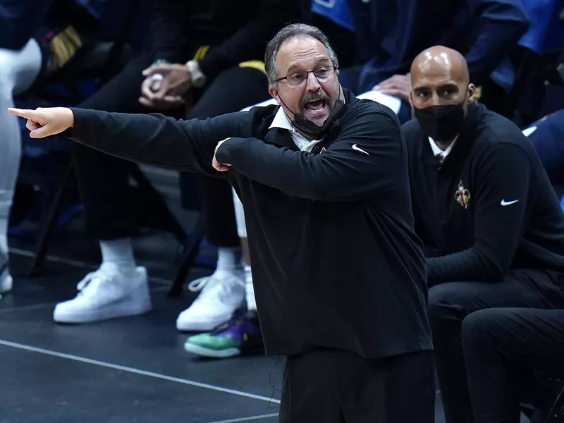 New Orleans Pelicans head coach Stan Van Gundy calls out