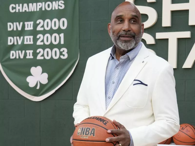 St. Vincent-St. Mary High School basketball coach Dru Joyce