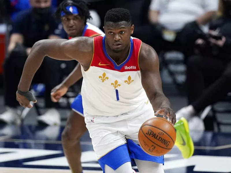 New Orleans Pelicans power forward Zion Williamson