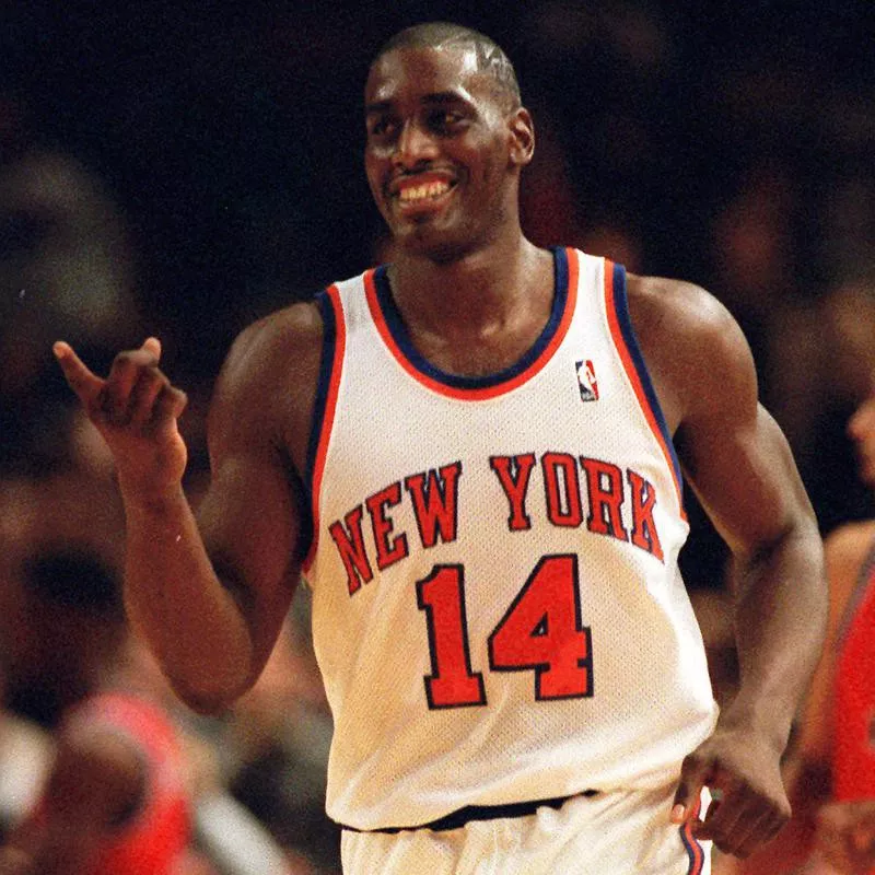 Anthony Mason smiling