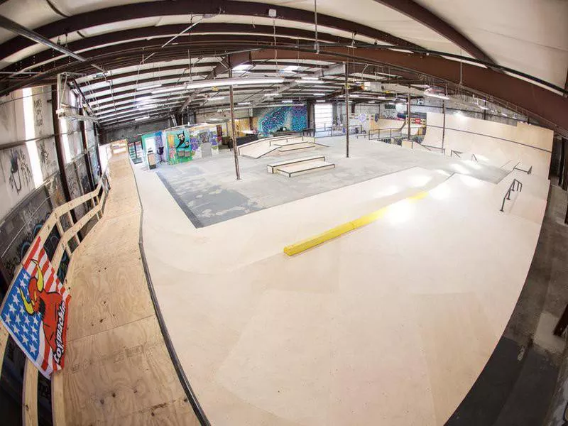 RAD Skatepark in Asheville, North Carolina