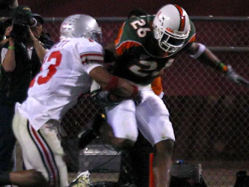 Miami's Sean Taylor and Ohio State's Maurice Clarett