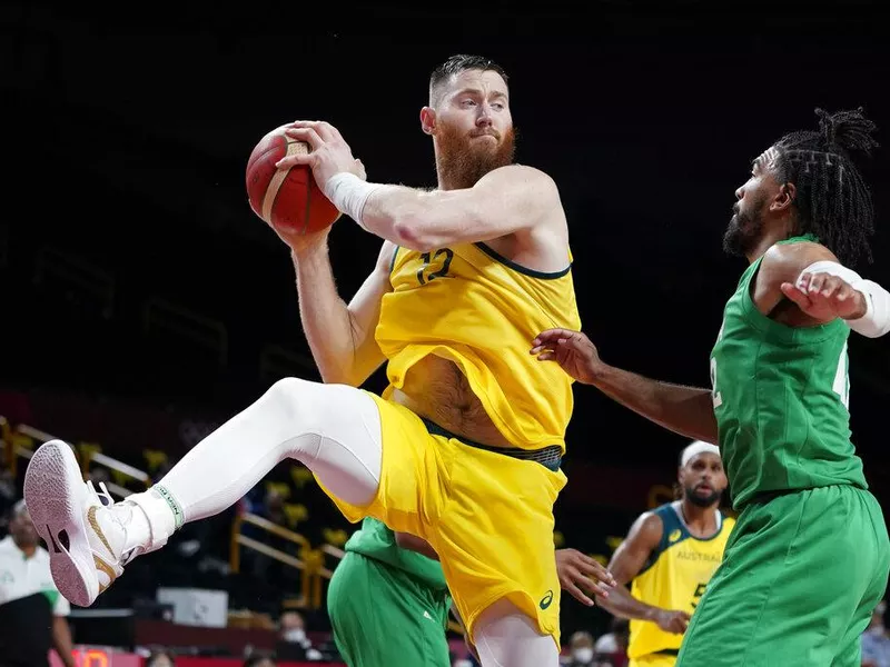 Australia's Aron Baynes