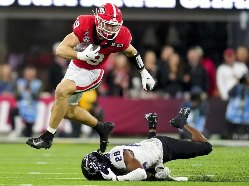 Georgia tight end Brock Bowers