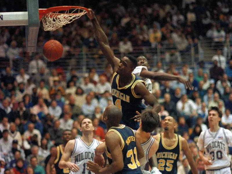 Michigan Forward Chris Webber