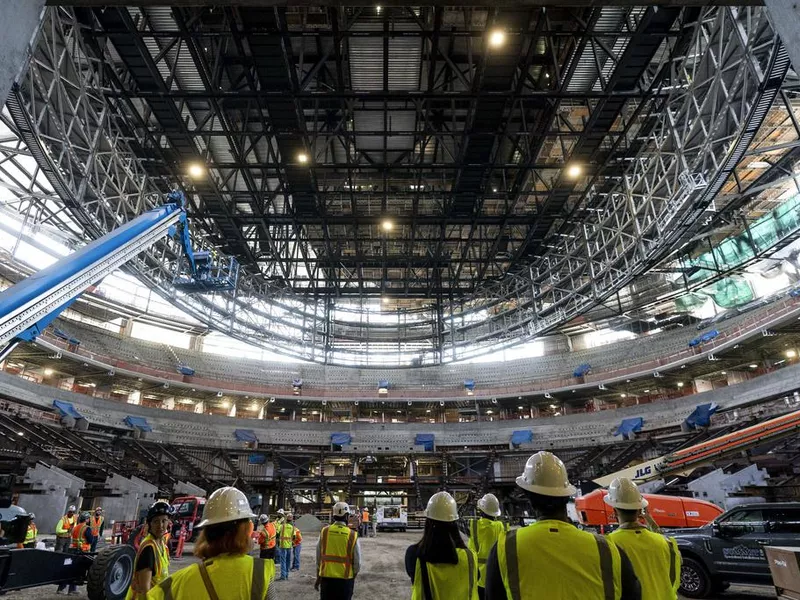 Intuit Dome in Inglewood, Calif