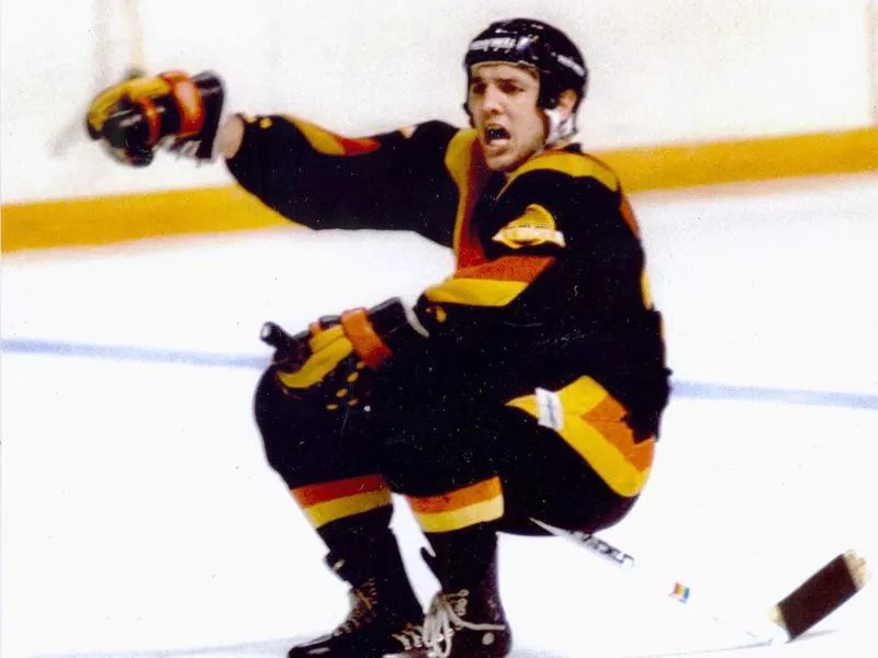 Vancouver Canucks forward Tiger Williams