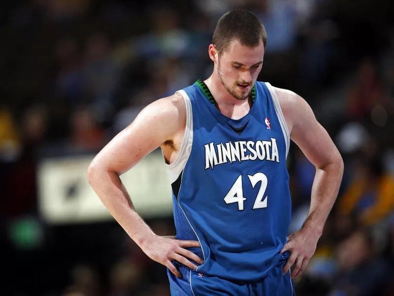 Minnesota Timberwolves power forward Kevin Love