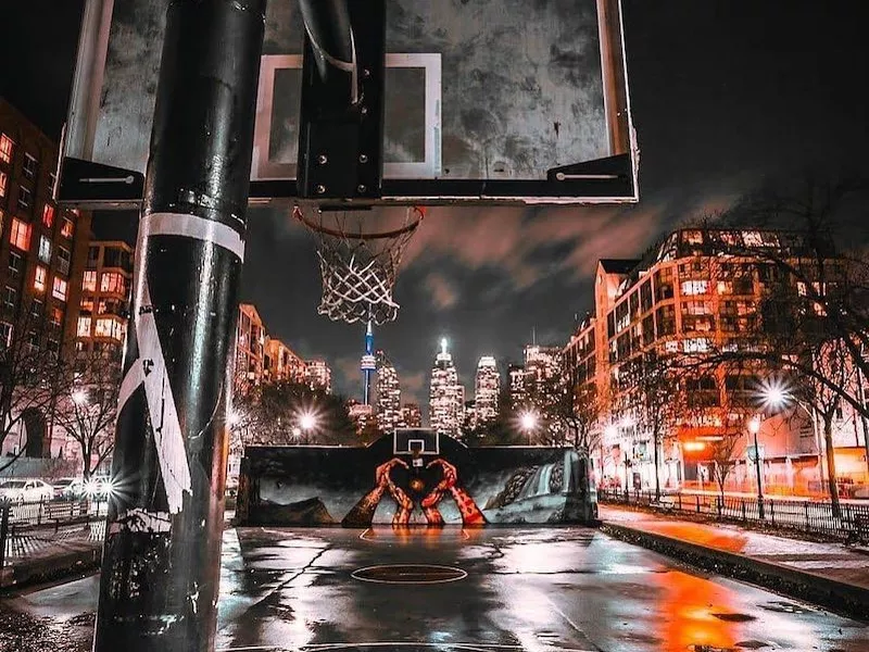 David Crombie Park Basketball Court