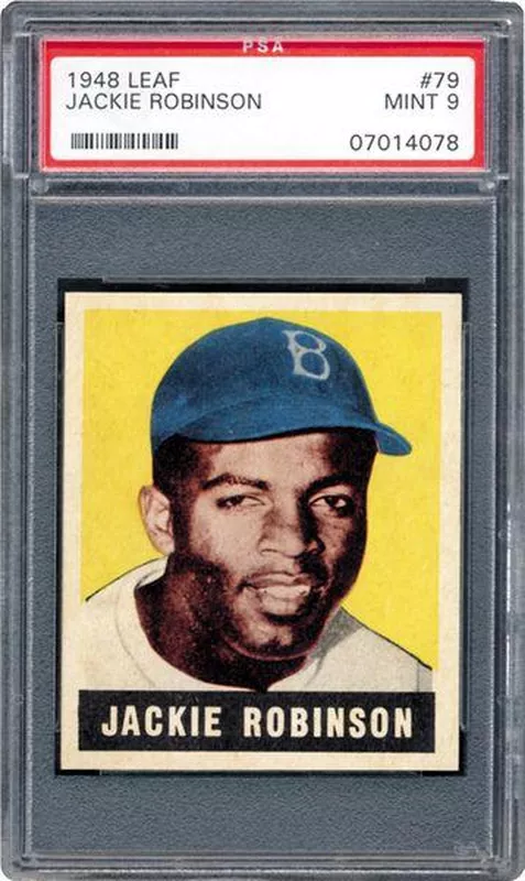 Jackie Robinson 1948 Leaf