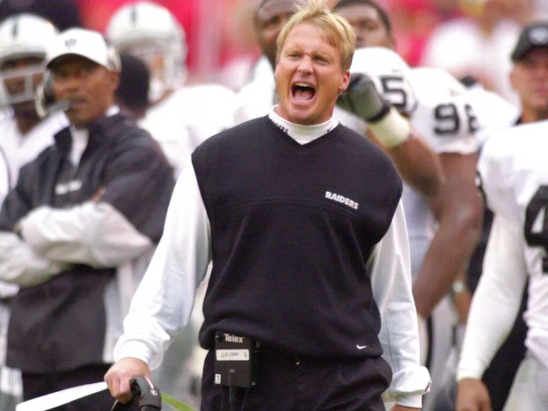 Oakland Raiders coach Jon Gruden