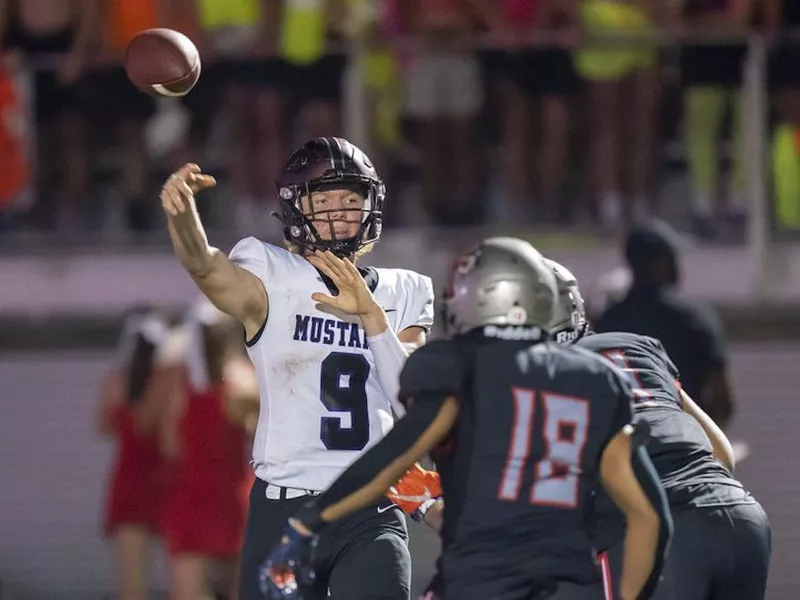 Lipscomb Academy quarterback Hank Brown