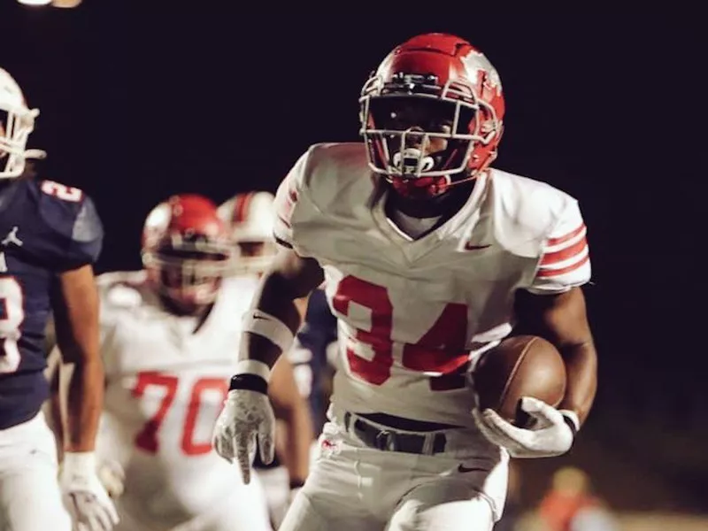 North Shore running back Rashaad Johnson