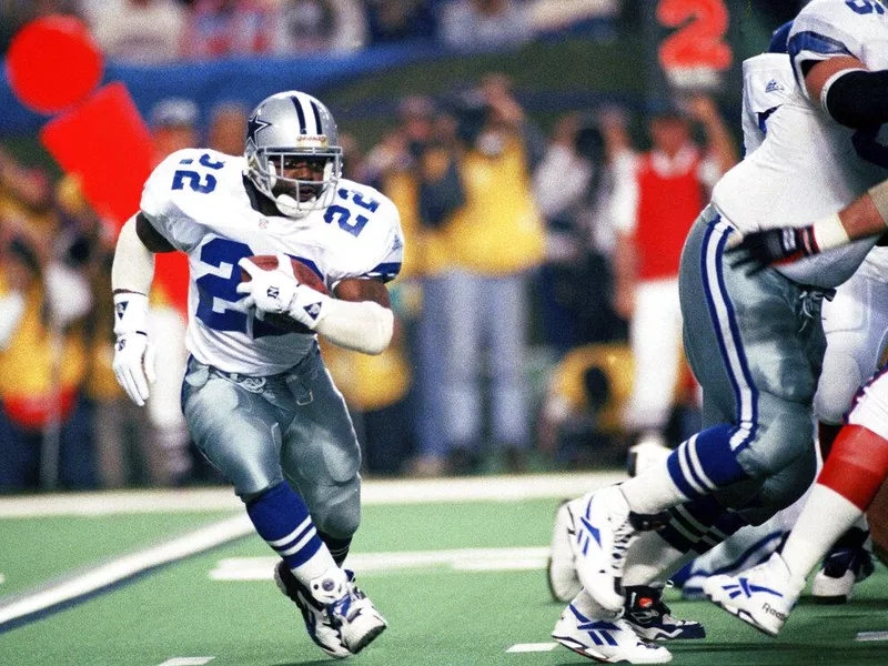 Dallas Cowboys running back Emmitt Smith