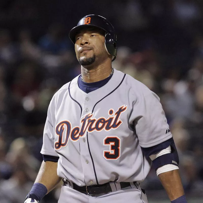 Gary Sheffield reacts after strikeout