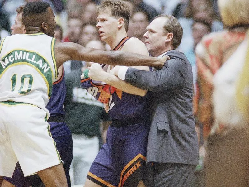 Phoenix Suns guard Danny Ainge