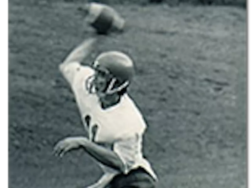 Jim Kelly throwing at East Brady High School