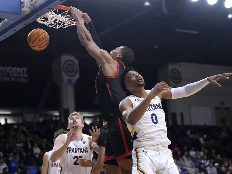 San Diego State forward Jaedon LeDee