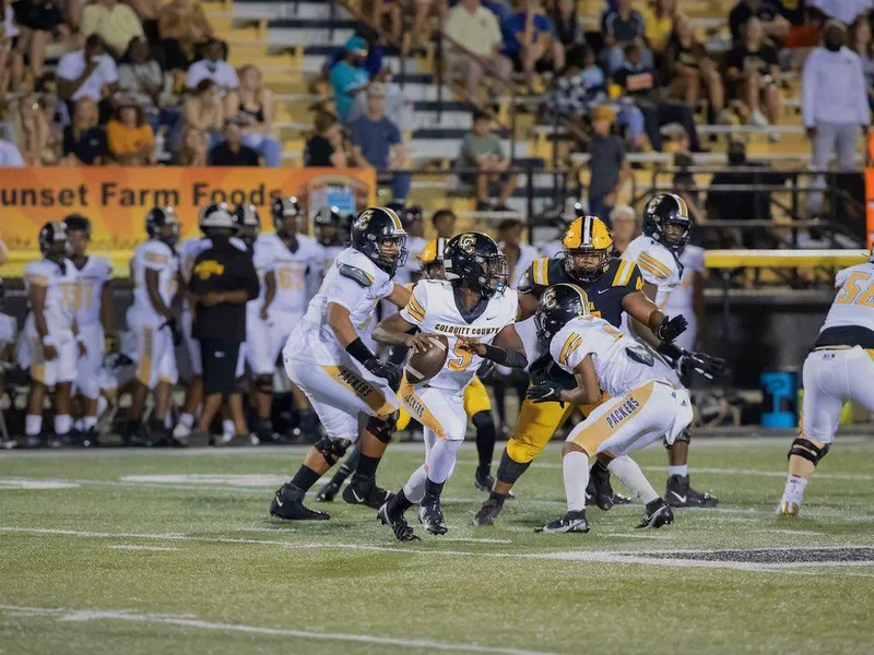 Colquitt County quarterback Neko Fann