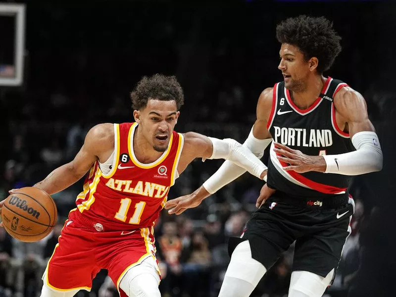 Atlanta Hawks guard Trae Young