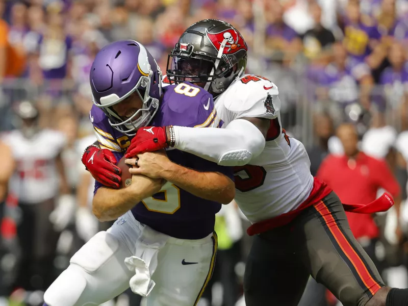 Minnesota Vikings quarterback Kirk Cousins