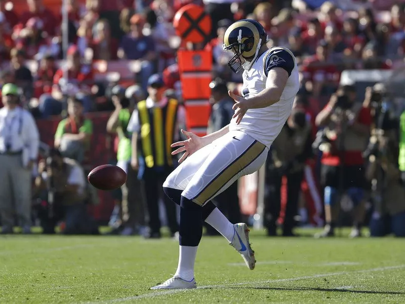 St. Louis Rams punter Johnny Hekker