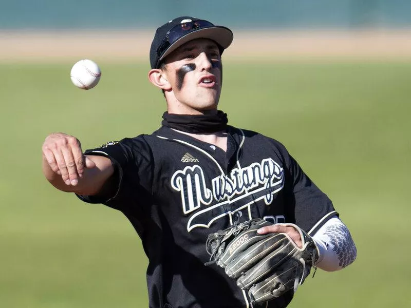 Cal Poly shortstop Brooks Lee