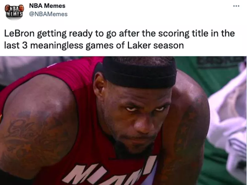 LeBron meme