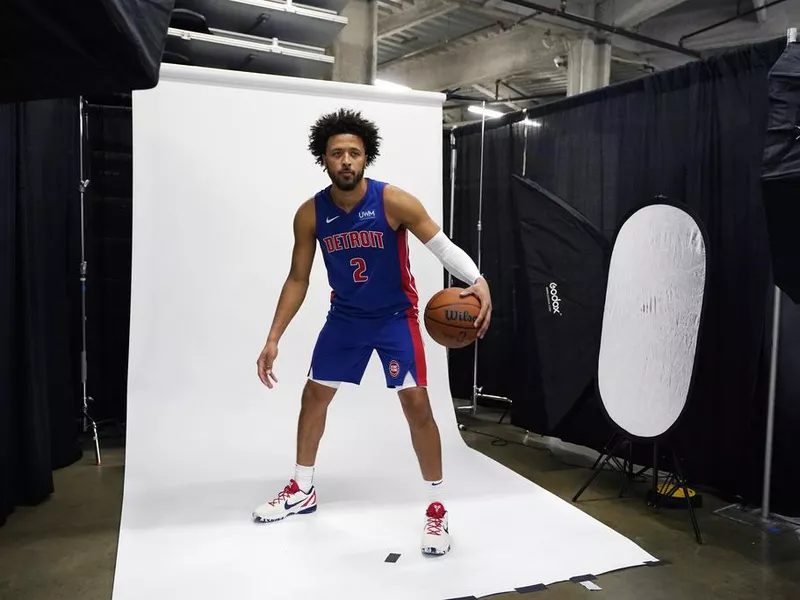 Detroit Pistons guard Cade Cunningham