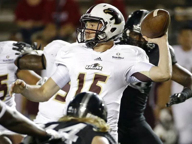 Louisiana Monroe quarterback Kolton Browning