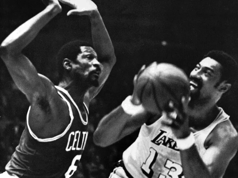 LA Lakers center Wilt Chamberlain