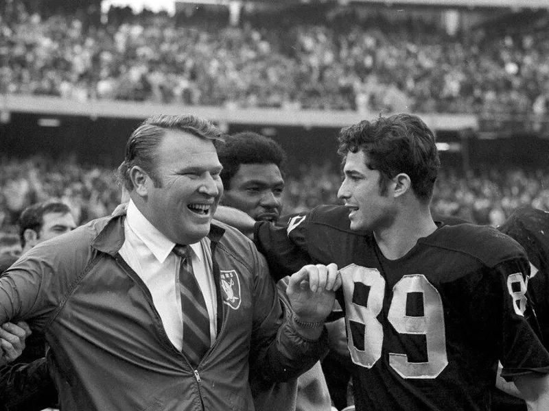 Oakland Raiders' head coach John Madden