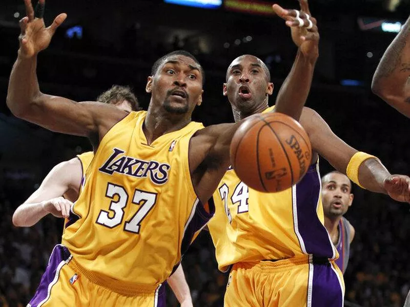 Jason Richardson, Ron Artest, Kobe Bryant