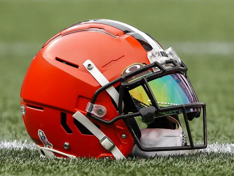 Cleveland Browns helmet