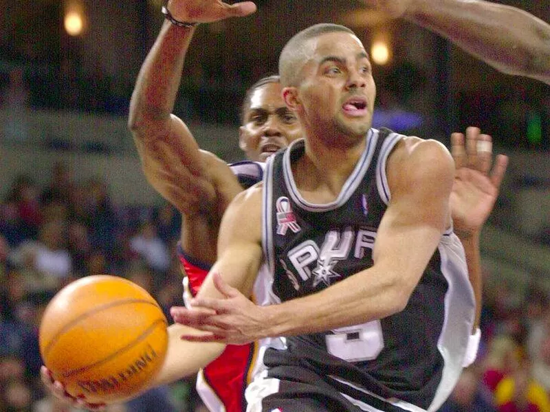 San Antonio Spurs' Tony Parker