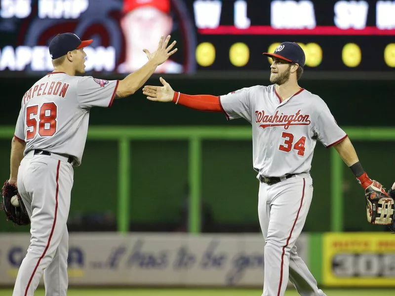 Jonathan Papelbon and Bryce Harper