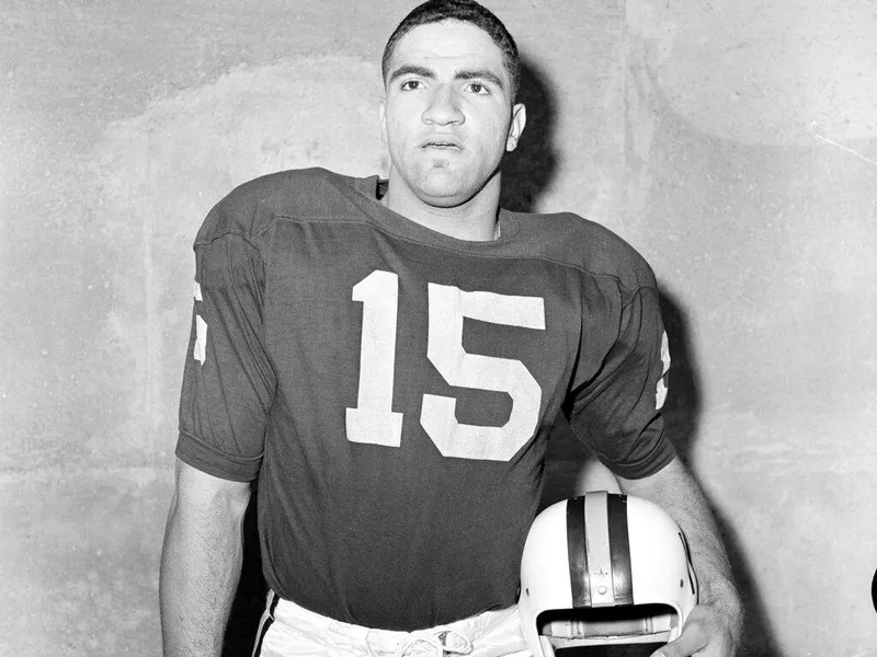 Minnesota quarterback Sandy Stephens