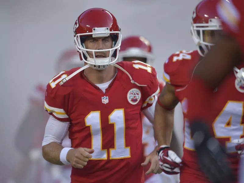 Kansas City Chiefs quarterback Alex Smith