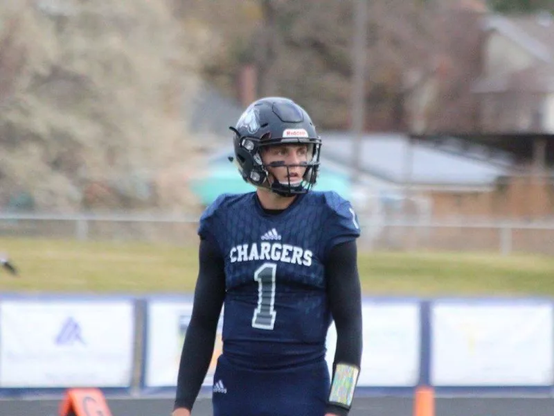 Corner Canyon High School quarterback Zach Wilson