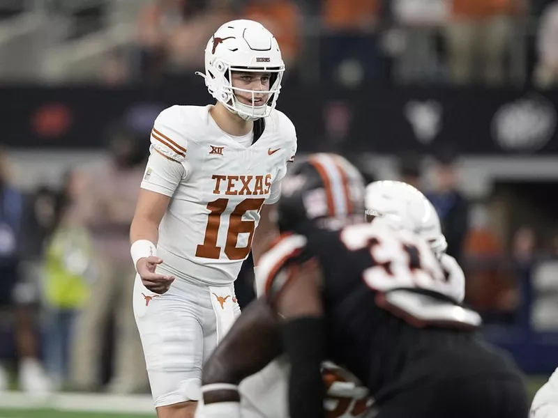 Texas quarterback Arch Manning