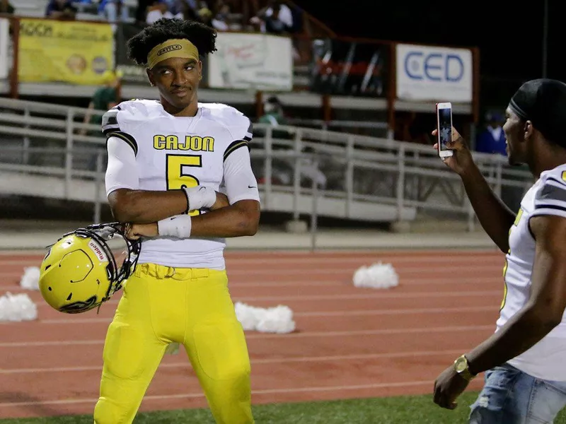 Cajon High QB Jayden Daniels