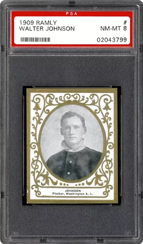 Walter Johnson Rookie Card