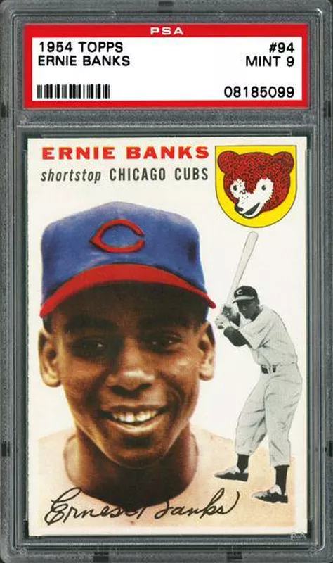 Ernie Banks 1954 Topps Card