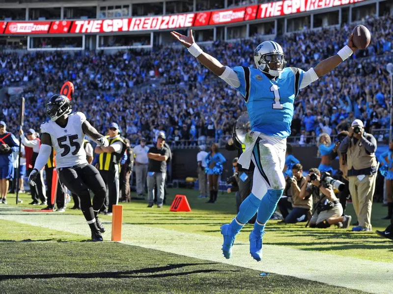 Carolina Panthers quarterback Cam Newton